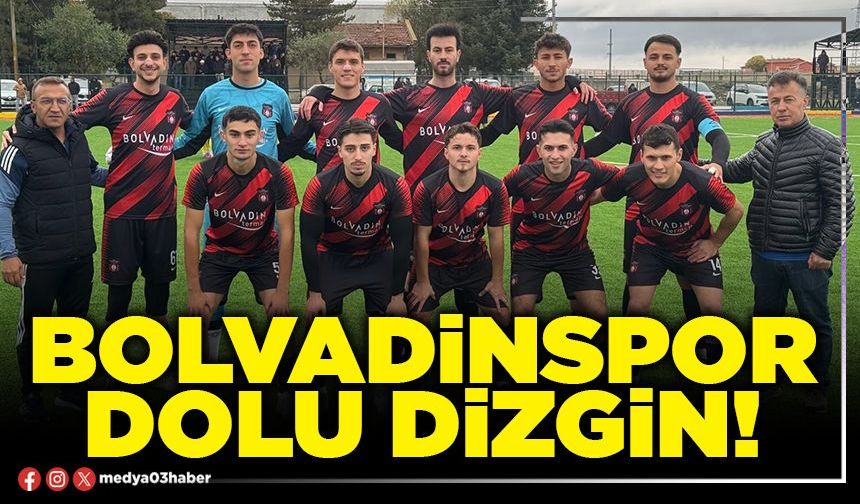 Bolvadinspor dolu dizgin!