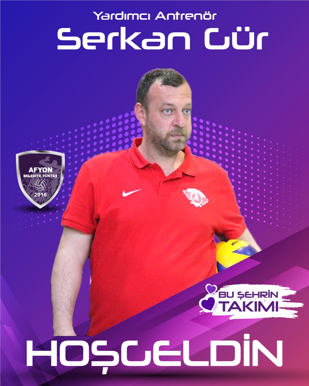 🏐 Yardımcı Antrenör Serkan Gür Ile Güçleniyoruz!Yeni Sezonda Vizyonu Ve Sahadaki Liderliğiyle A