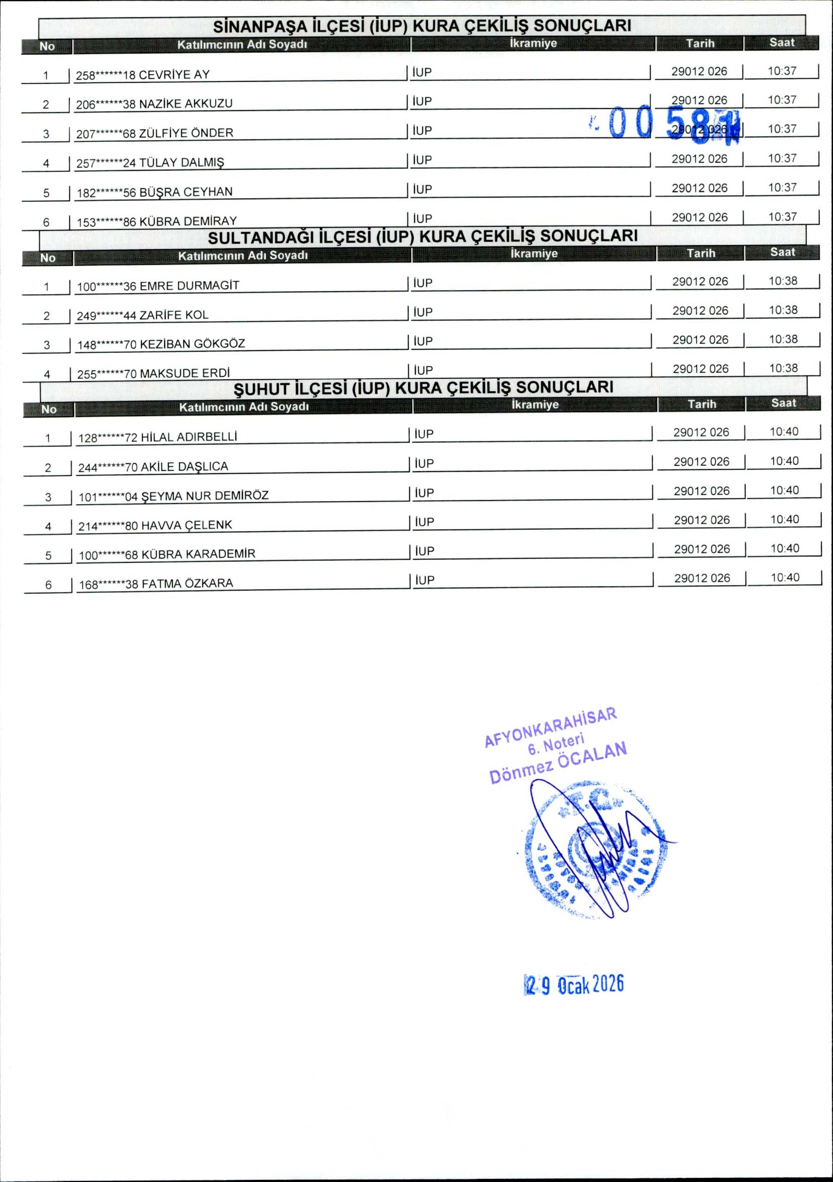 İşkur (İup) Kur A Sonuç Listesi 3Caf3B52 B22F 48C8 A3Af E46Dc698Eb23 4