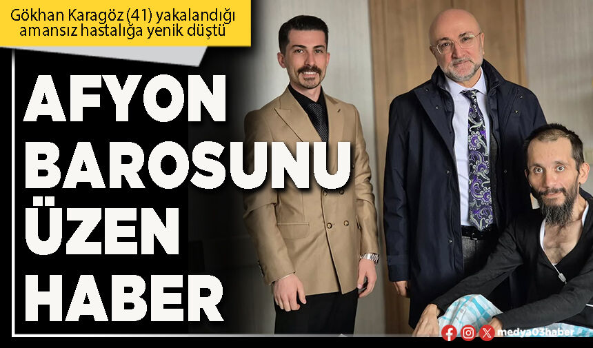 Afyon Barosunu üzen haber