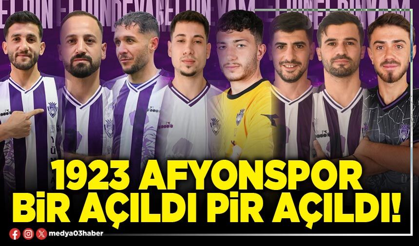 1923 Afyonspor bir açıldı pir açıldı!