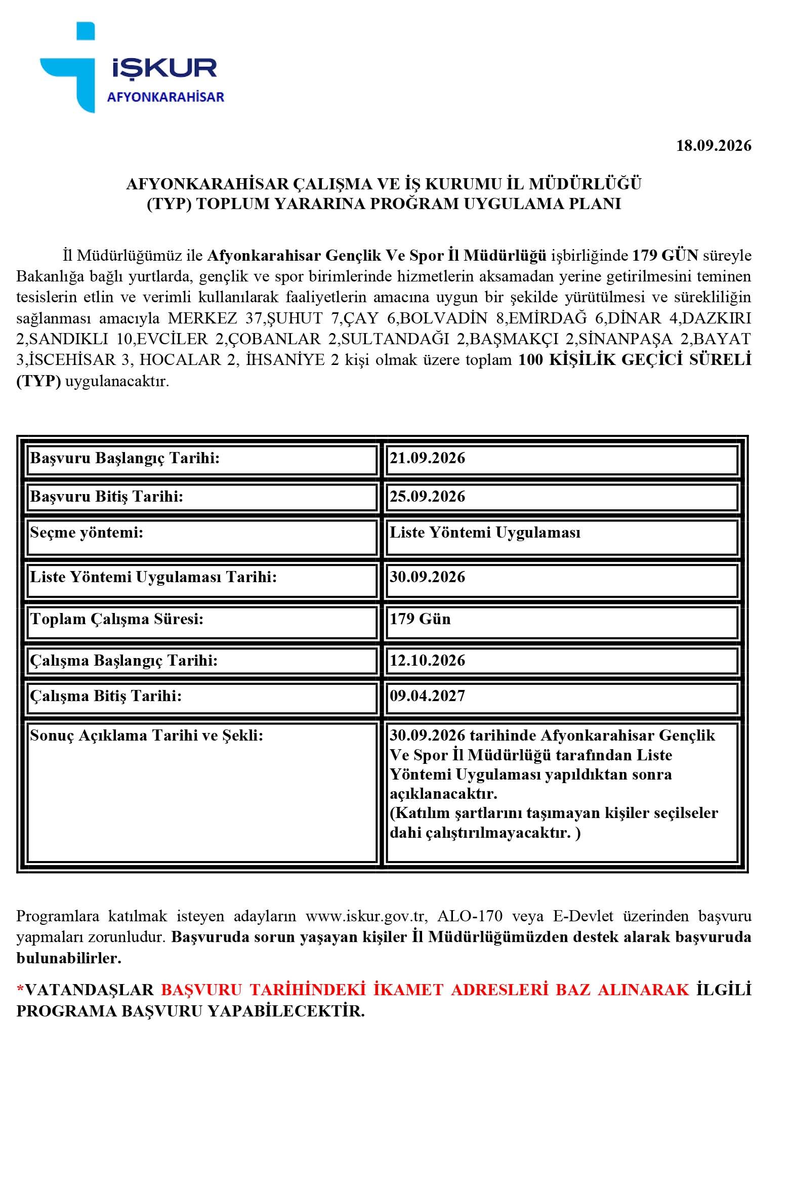 Gsb 100 Ki̇şi̇ Typ İlani 1